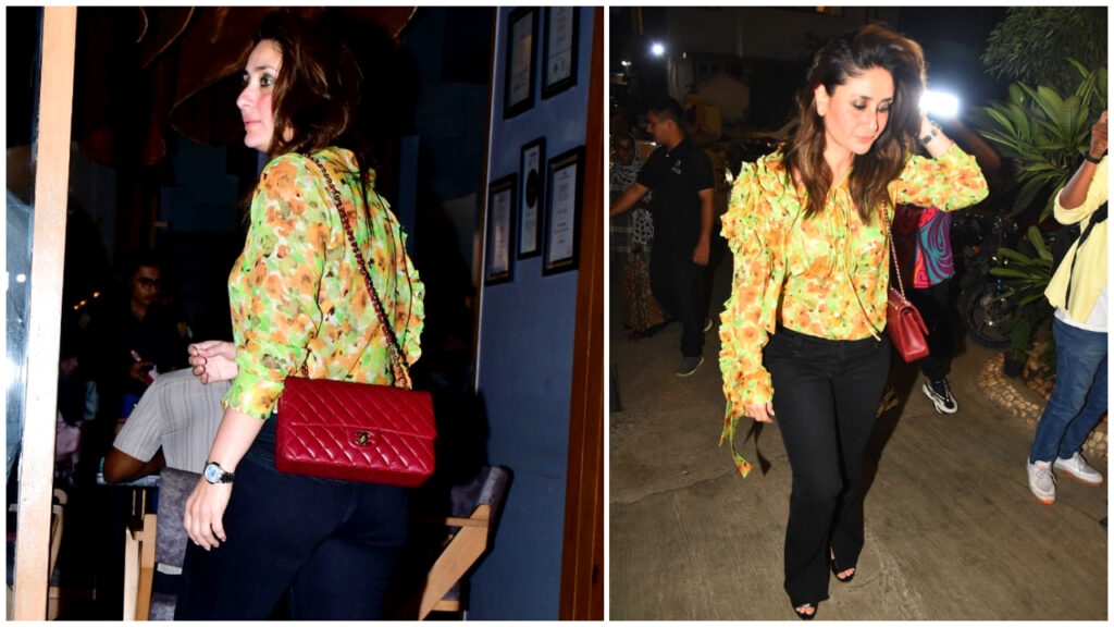 kareena kapoor floral shirt fashion